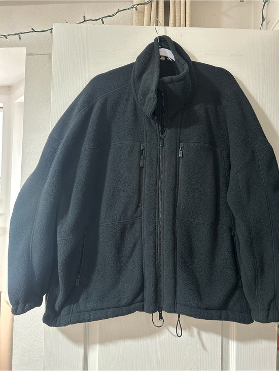 Free People Other - Free People Men's Black Lightweight Fleece Jacket